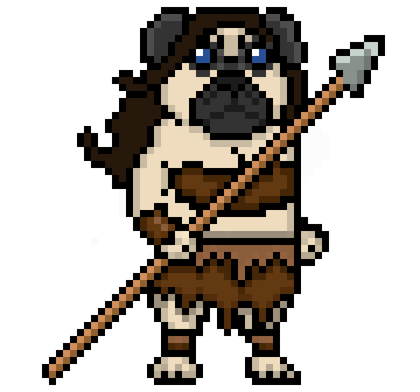 [3f8077] Cave Women Pug 4