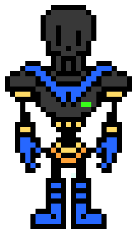 [9664c4] Papyrus' Sprite undertale swap edition 