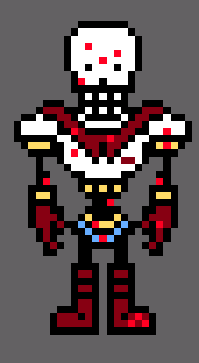 [9664c4] horrortale! Papyrus' Sprite