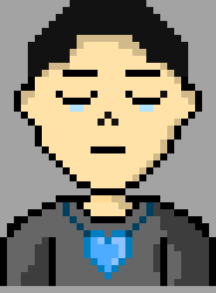 [90896a] *Chris was still sitting cross-legged in front of Boarder's grave, listening to the voicemails from Boarder over and over again. Especially the "You are my Sunshine" one. Why was this so difficult? He opened his eyes to see May's ink puddle, but he was too... disoriented, let's say, to say anything.*