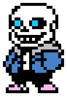 [59e239] Ok here is actual sans deltarune
