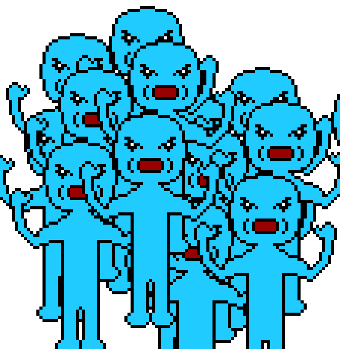 [575ad9] *A horde of Meeseeks complain about how they were roped into a wedding.*