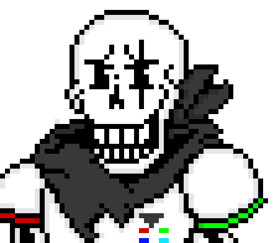 [b63bdb] *picks up Disasverse* not to worry though, I the Great Papyrus, will heal him *grabs DisasCaftar's hand and leads him to his house*
