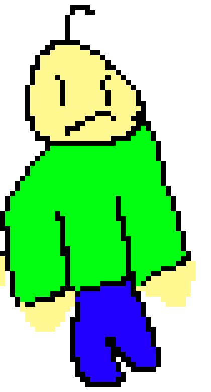 [9fa88c] *All of a sudden baldi busts through the door and he looks mad...*