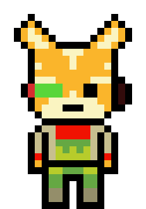 [970413] danganronpa Fox pixel