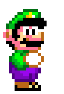 [8e0936] 16-bit Luigi Act Neutral