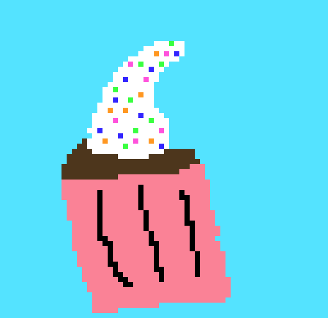[9664c4] Confetti Cupcake