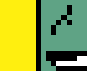 [8597b0] i have 2 sides rn, yelow, and C U - -brombn