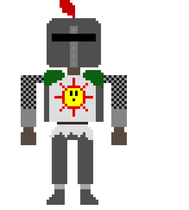 [de8c0d] Solaire: OK! ILL OPEN THE DOOR *He grips his sword and opens the door*