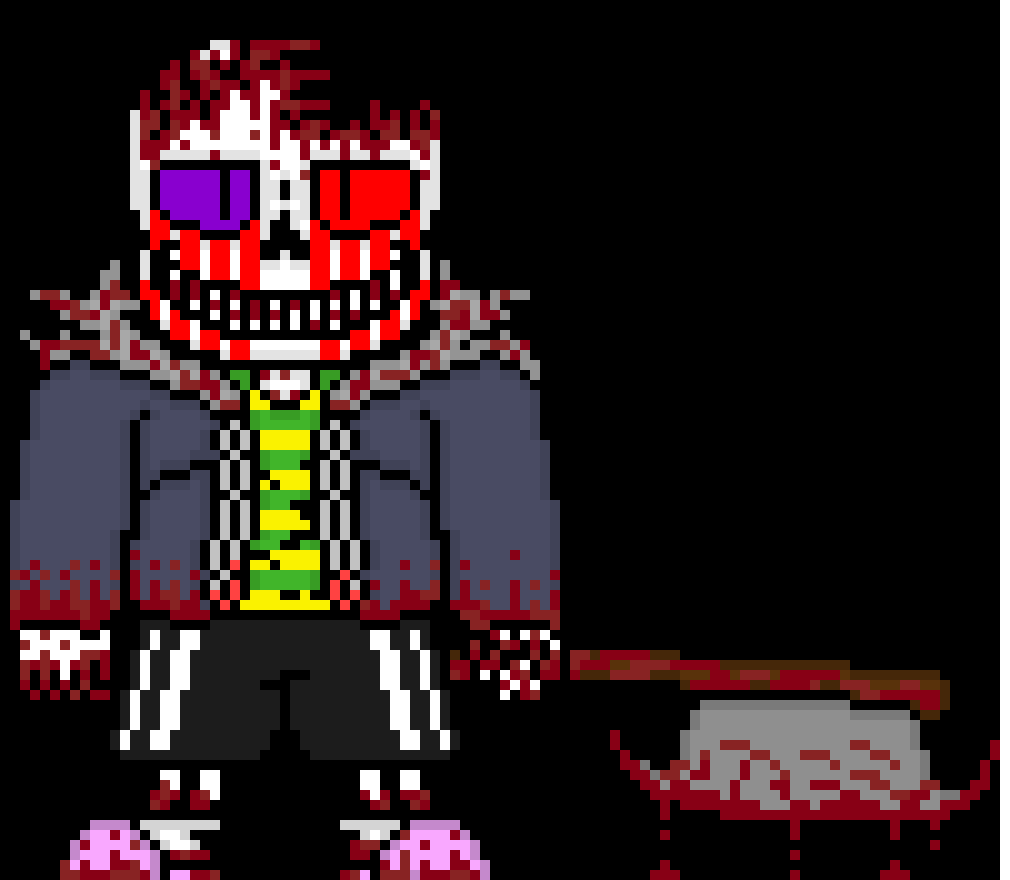 [e8cb42] *he feels as though time is going to cause HorrorTale events in AssasinTale* *he breathes unnoticeably faster* i have... missed ya.... your dead in my AU