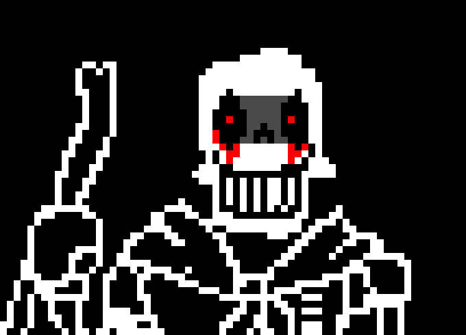 [47cde3] Done, execute the demon down papyrus - Fresh!Ink sans