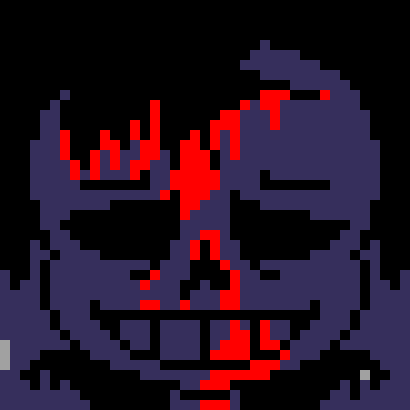[7ce906] *(After a few hours, Demented walks out the diner.. and to an alleyway, disappearing for 2 months.) -HorrorTale Sans