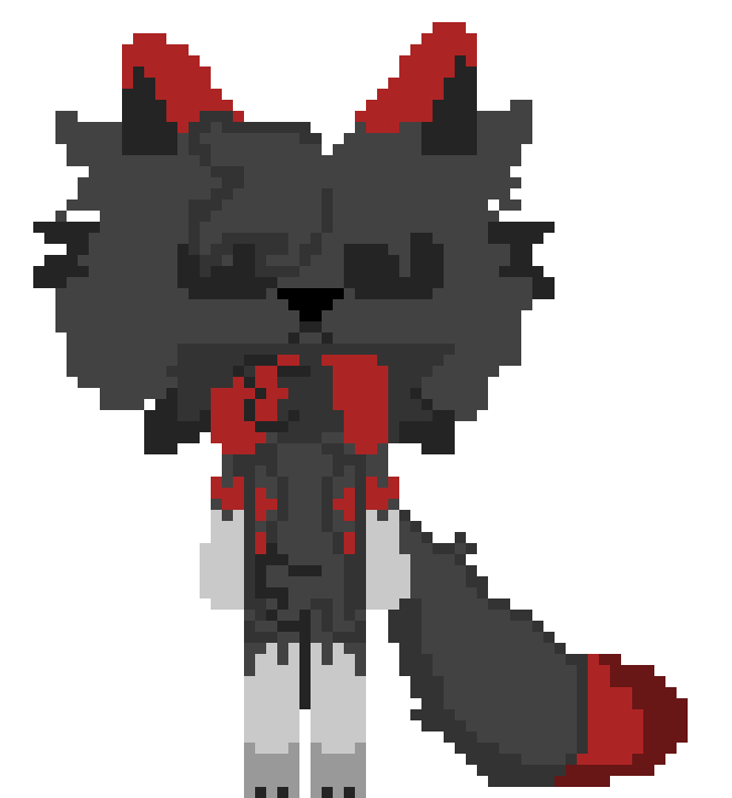 [aa51ac] Rails The  Gray Wolf (Remake) [Closed Eyes]