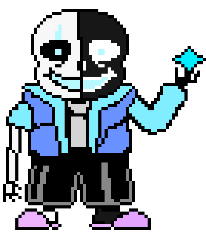 [18f17e] UnderTale - Sans Battle Sprite