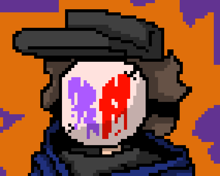 [276fb9] (the sprite look cool finx)*he would then notice the glitching and start running to his tent with the food* -geno