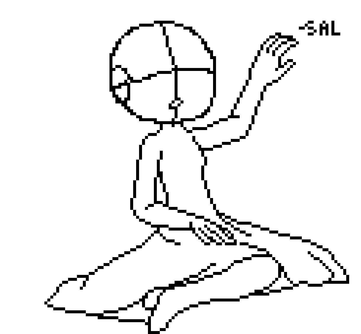 [f7c573] She Melted Into The Night(?) -SAL, even after losing the progress because of the black out, i was able to fix it, get a better pose, and clean up some of the lines.