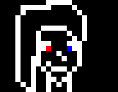 [2a2d7b] Inkling Boi: black and white so i can use it in me and qt's undertale au