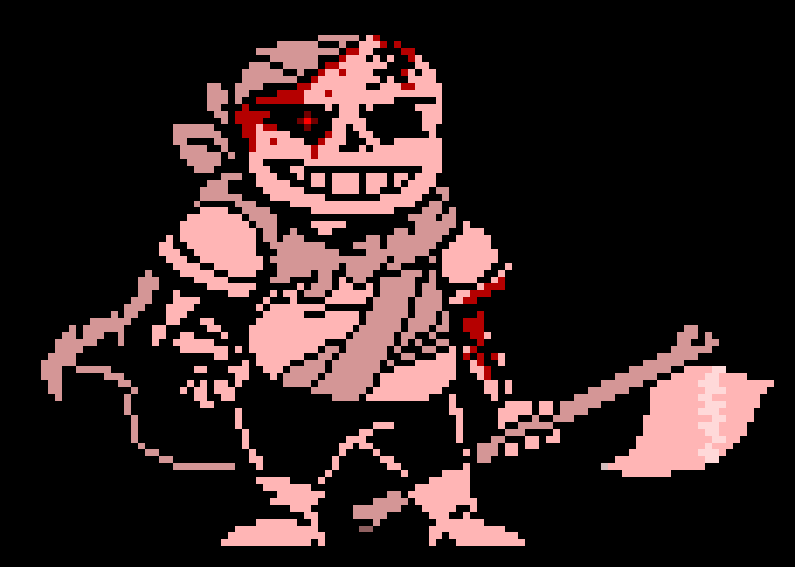 [c4081a] *In a forest, hacking away at a tree*