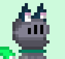 [18f49e] (for some reason goes under the bed) *eats the catnip* le nom