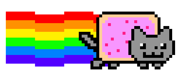 [6961a5] NYAN (Yes, I actually drew this)
