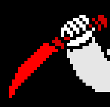 [fedf74] *He grabs his knife* You wont be getting mine anytime soon.