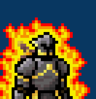 [6bf9ff] welp, now he's covered in molten hot glass AND stuck in sand with several burns