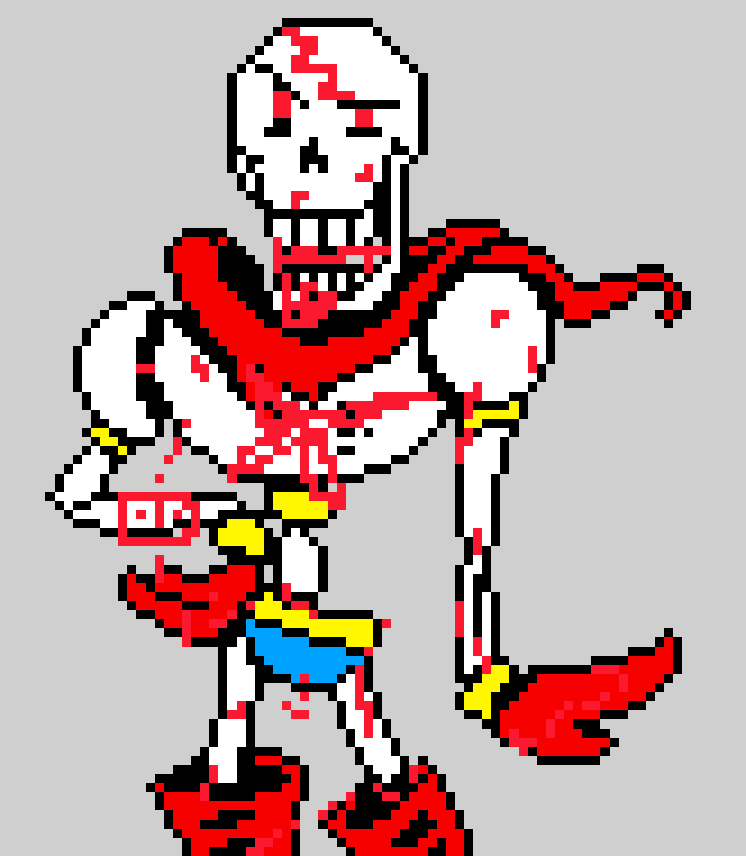 [9be2a2] Undertale Papyrus sprite
