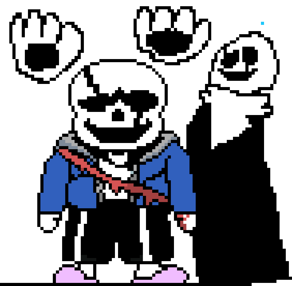 [ba8580] Undertale Last Breath Sans Sprite.