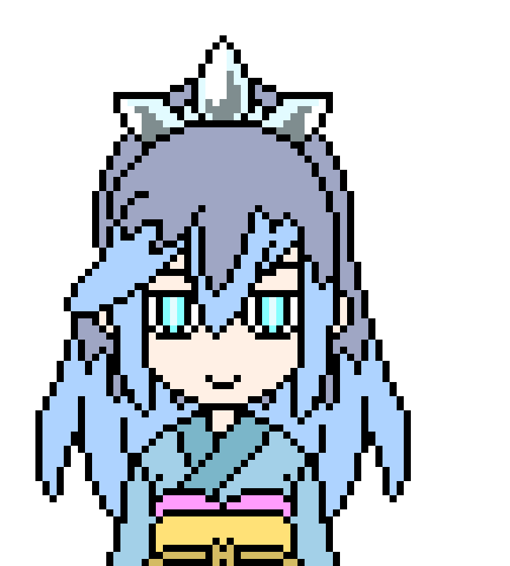 [5b2f3e] Instead..... maybe  -flies in an out of a tree, mysteriously frosting it over, at least, to those who can't see spirits-