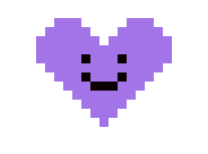 [9664c4] corazon morado