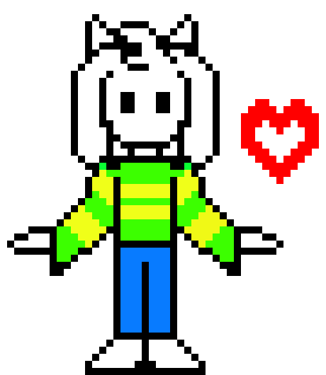 [9664c4] Undertale Sprite Asriel