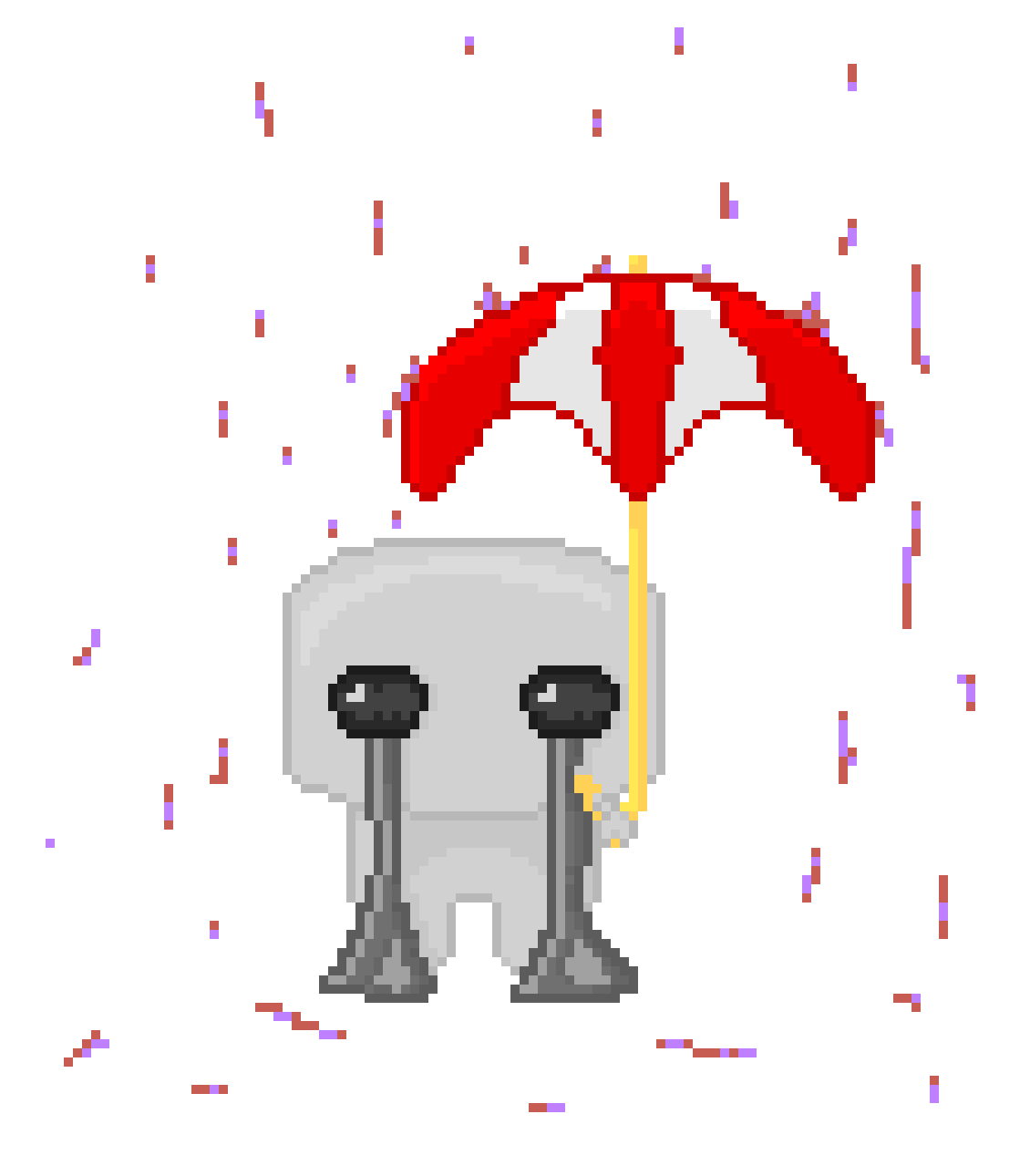 [9664c4] Crying Umbrella Child