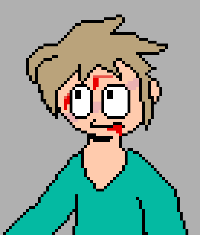 [d8d976] *He gets up quickly* DON'T HURT ME PLEASE!! (-Axel)