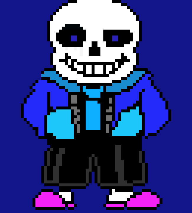 [4bb1ed] hi! - dark Sans