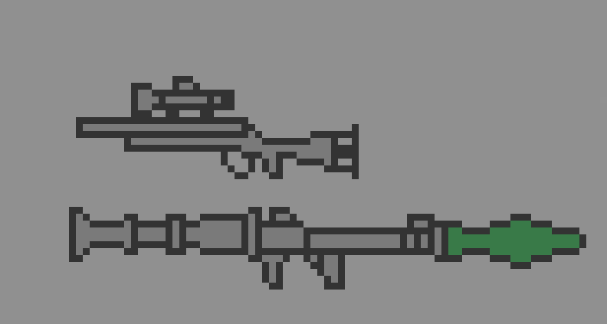 [1238d9] Sniper Rifle and RPG or smth lol. [lss]