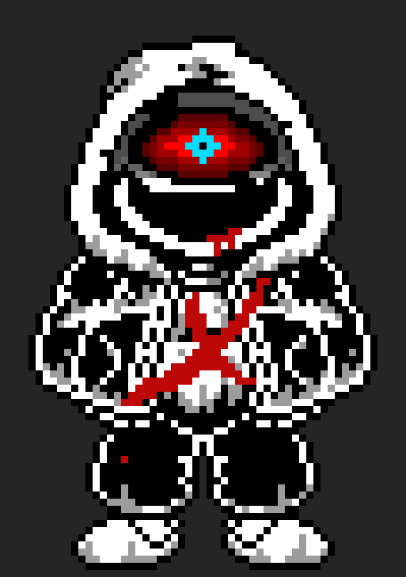 [b602f0] Also i made a dust sans vers of my own sans - Mix