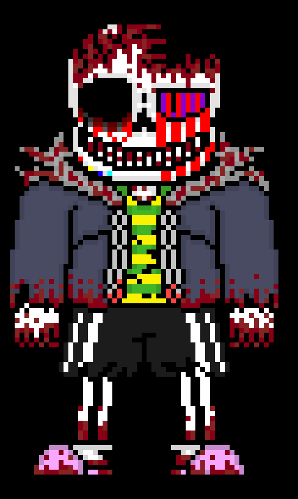 [e8cb42] *it dodges but for some reason it grabs the bone and stabs itself with it*