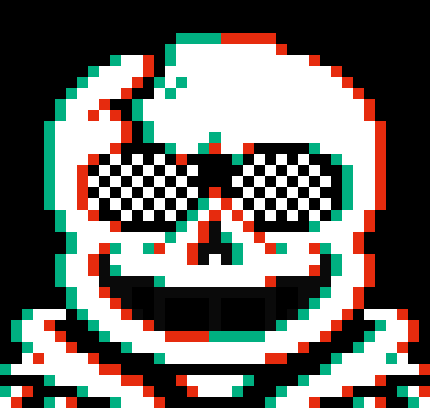 [1df244] *An Enigmatic Encounter randomly starts, proceeding to summon non-stop bones and gaster blasters at the lady*