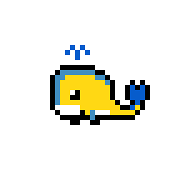 [e3be5b] Pixel Whale