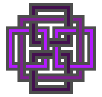 [9664c4] Purple Intercate 