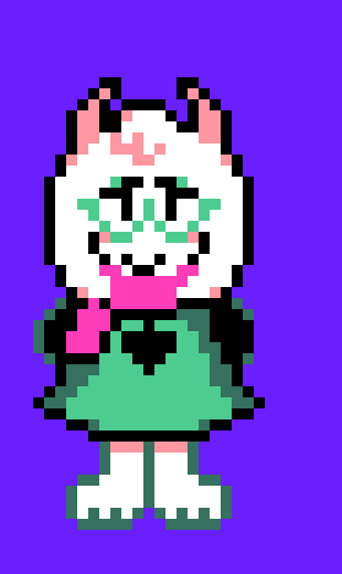 [b3f0e6] Springrat-I also figured out why Ralsei doesn't turn into a statue in the dark world