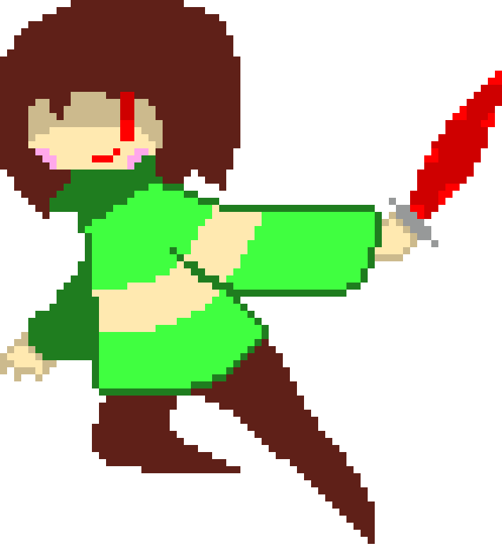 [06ffd6] Chara edit, cuz why not? [King Squid Edit]