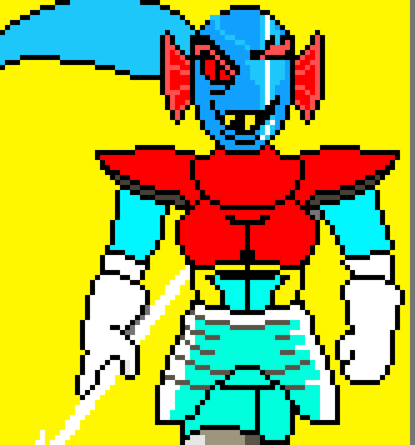 [a82578] RUL!Undertale Undyne (Colored)