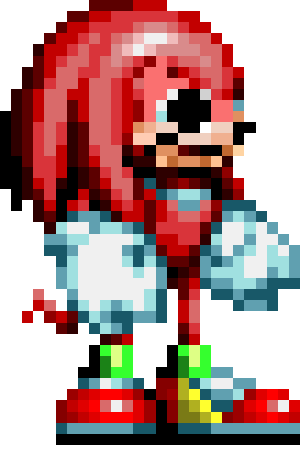 [4076f0] DISGUISE!!! -turns into knuckles, but with the same face as ugandan knuckles- -Ugandan Knuckles (Zahcry