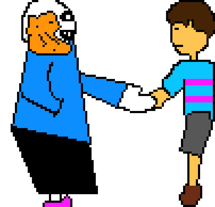 [9664c4] sans meets frisk