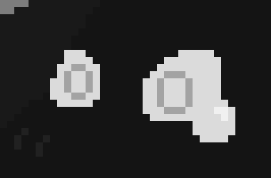 [a34ade] [They eventualy find a table with a white mask on it..] "Woah, this looks neat"