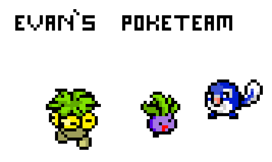 [9664c4] Evan's Poketeam