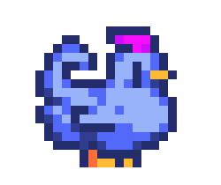 [8104f5] Stardew Valley Blue Chicken