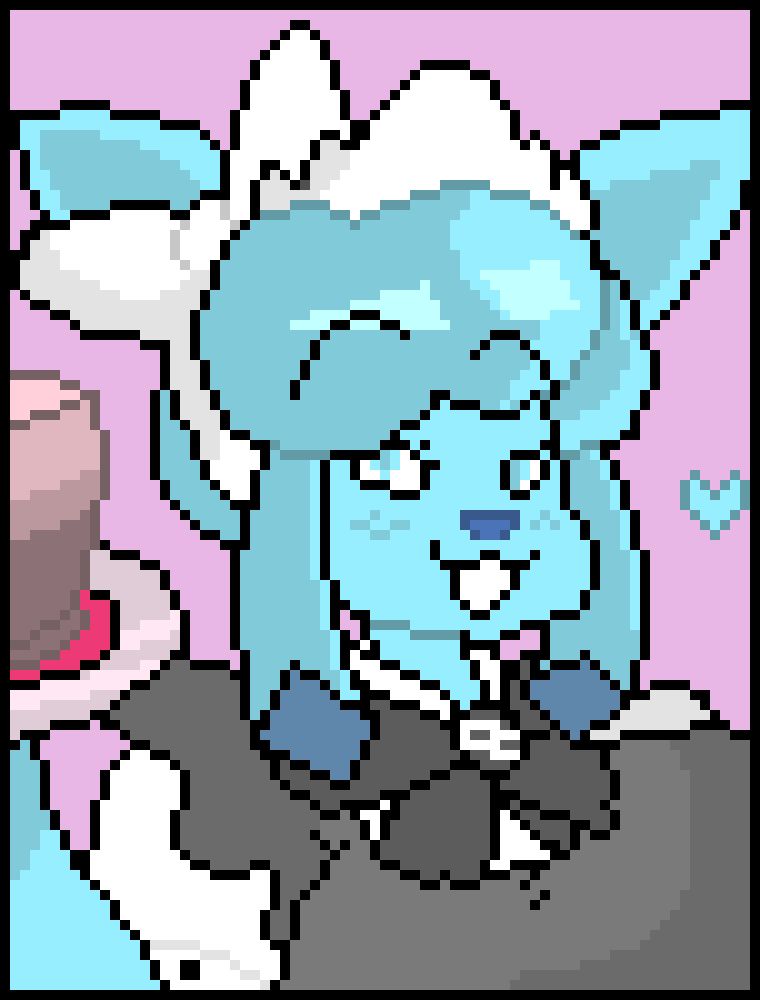 [9664c4] Anthro Glaceon wip