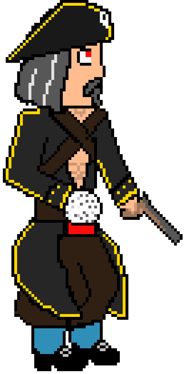 [9664c4] Pirate body with pistol